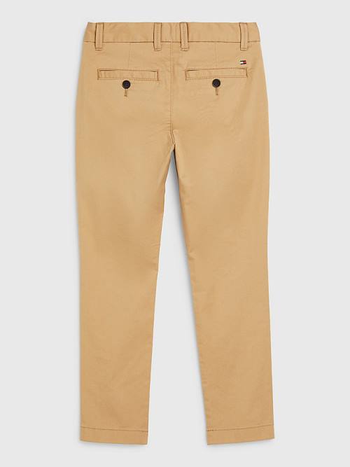 Tommy Hilfiger 1985 Essential Chinos Pantolon Erkek Çocuk Haki | TH697CMF