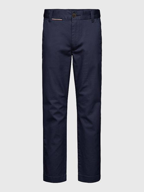 Tommy Hilfiger 1985 Essential Chinos Pantolon Erkek Çocuk Mavi | TH952HPG