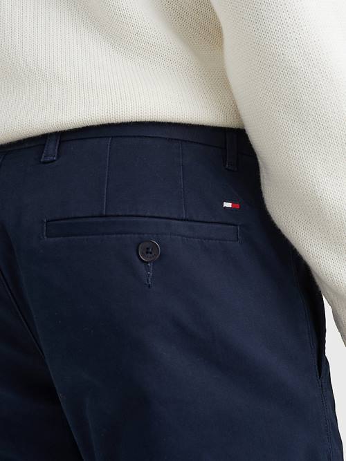 Tommy Hilfiger 1985 Essential Straight Chinos Pantolon Erkek Mavi | TH518CQO