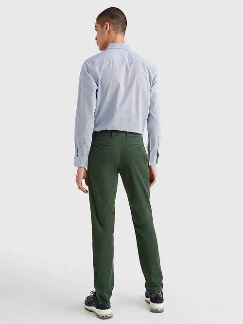 Tommy Hilfiger 1985 Essential Straight Chinos Pantolon Erkek Yeşil | TH976SFA