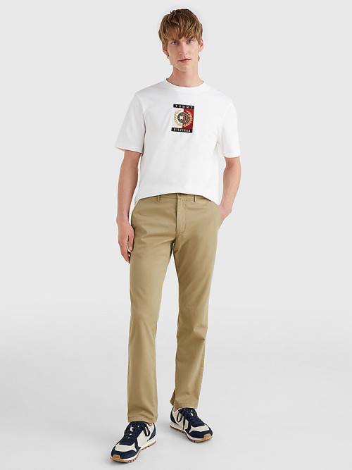 Tommy Hilfiger 1985 Essential Straight Chinos Pantolon Erkek Kahverengi | TH980TUX