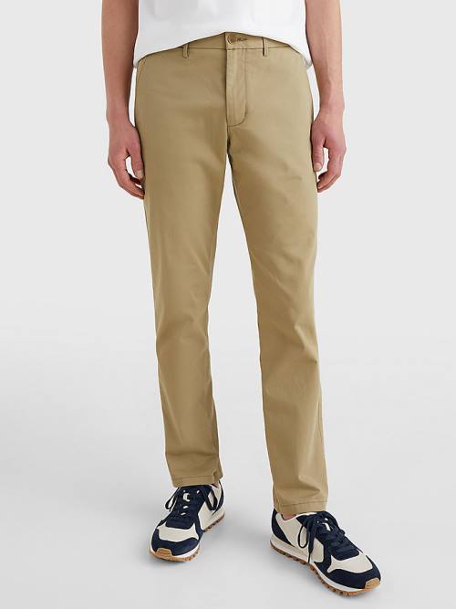 Tommy Hilfiger 1985 Essential Straight Chinos Pantolon Erkek Kahverengi | TH980TUX