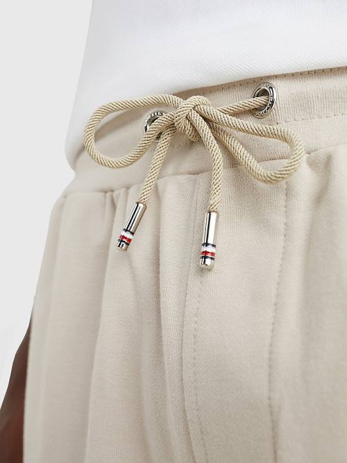 Tommy Hilfiger 1985 Essential Stretch Joggers Pantolon Erkek Bej Rengi | TH041IKM