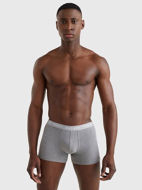 Tommy Hilfiger 3-Pack Essential Recycled Pamuklu Trunks İç Giyim Erkek Bej Rengi | TH426JNQ