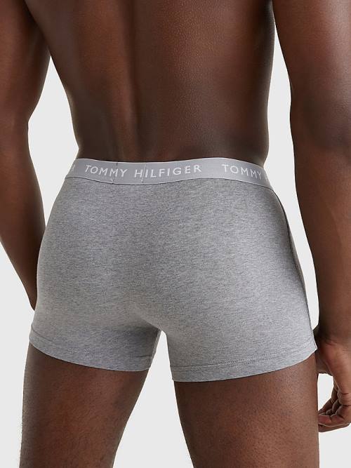 Tommy Hilfiger 3-Pack Essential Recycled Pamuklu Trunks İç Giyim Erkek Bej Rengi | TH426JNQ