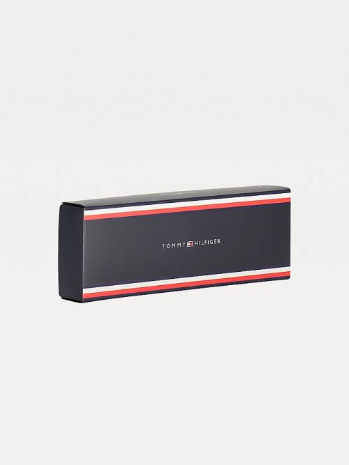 Tommy Hilfiger 3-Pack Gift Box Stripe Çorap Erkek Mavi | TH917PMT