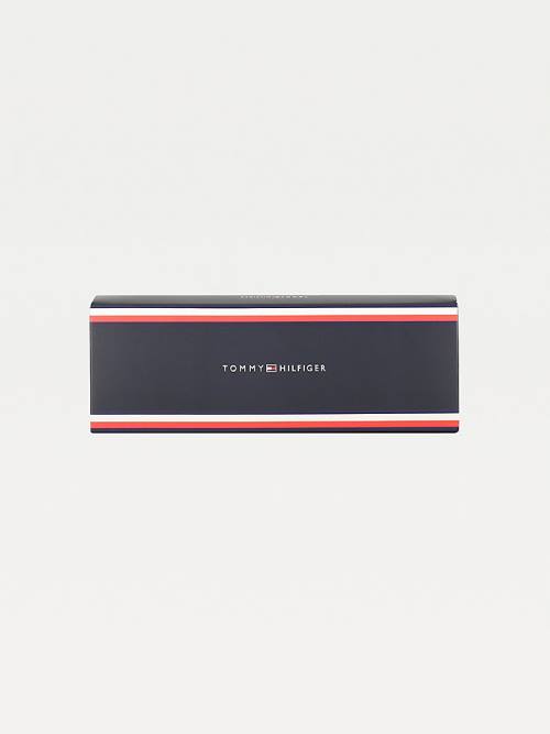 Tommy Hilfiger 3-Pack Gift Box Stripe Çorap Erkek Mavi | TH917PMT