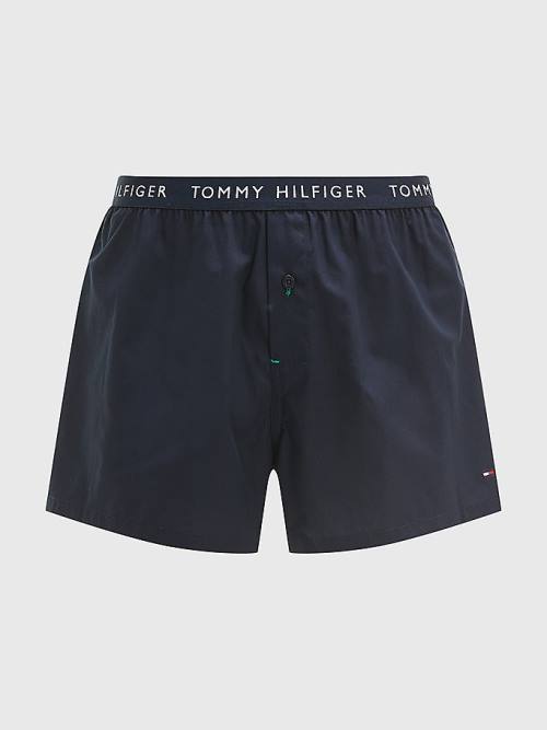 Tommy Hilfiger 3-Pack Logo Waistband Boksör Shorts İç Giyim Erkek Altın | TH384DYR