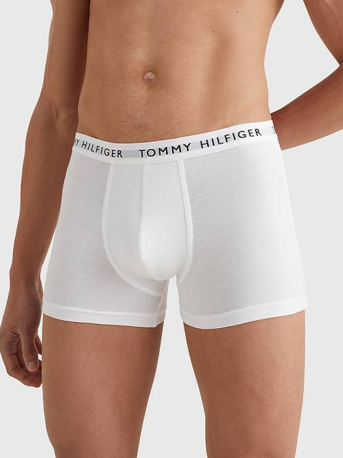 Tommy Hilfiger 3-Pack Logo Waistband Trunks İç Giyim Erkek Sarı | TH148DGR