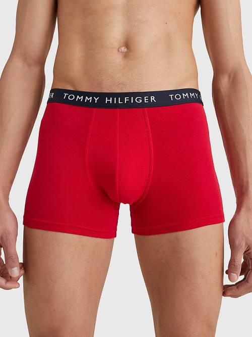 Tommy Hilfiger 3-Pack Logo Waistband Trunks İç Giyim Erkek Sarı | TH652PWA