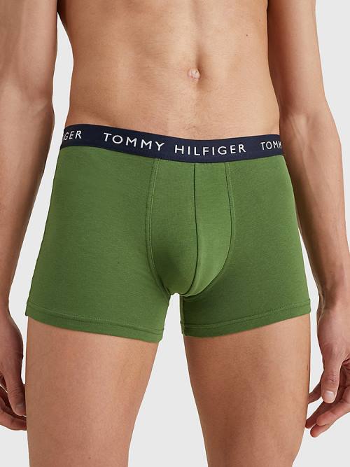 Tommy Hilfiger 3-Pack Logo Waistband Trunks İç Giyim Erkek Sarı | TH652PWA