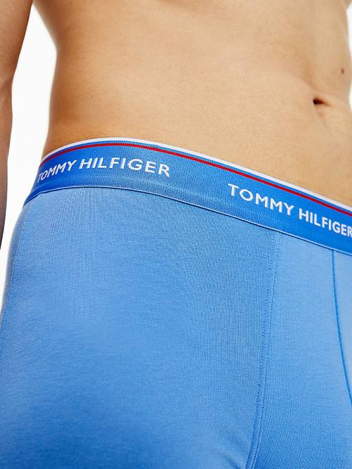 Tommy Hilfiger 3-Pack Logo Waistband Trunks İç Giyim Erkek Siyah | TH842GQC