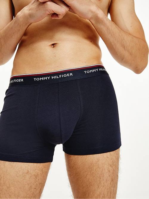 Tommy Hilfiger 3-Pack Premium Essential Trunks İç Giyim Erkek Siyah | TH123PGU