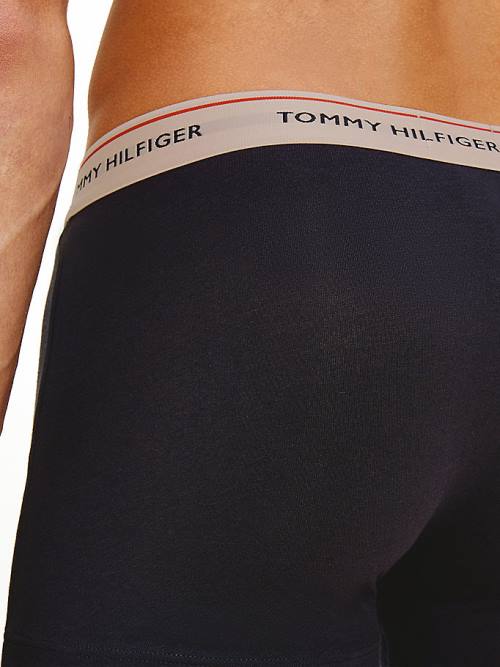 Tommy Hilfiger 3-Pack Premium Essential Trunks İç Giyim Erkek Mor | TH537RJN