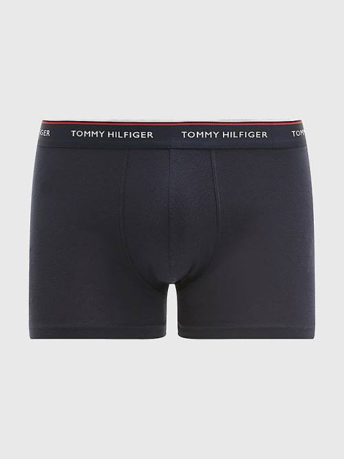 Tommy Hilfiger 3-Pack Premium Logo Waistband Trunks İç Giyim Erkek Sarı | TH718MSB