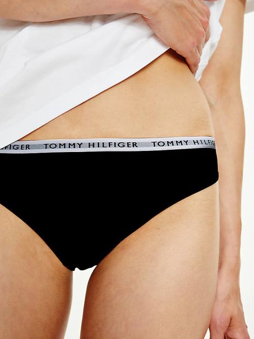 Tommy Hilfiger 3-Pack Recycled Pamuklu Briefs İç Giyim Kadın Kahverengi | TH150REX