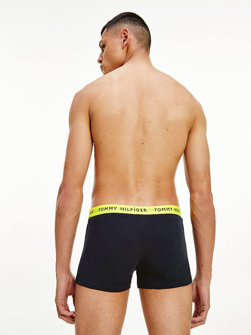 Tommy Hilfiger 3-Pack Repeat Logo Trunks İç Giyim Erkek Kahverengi | TH291PFM