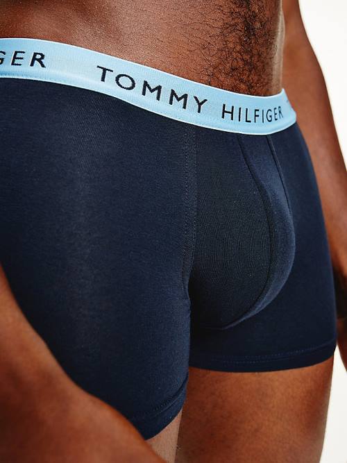 Tommy Hilfiger 3-Pack Repeat Logo Trunks İç Giyim Erkek Sarı | TH597BQL