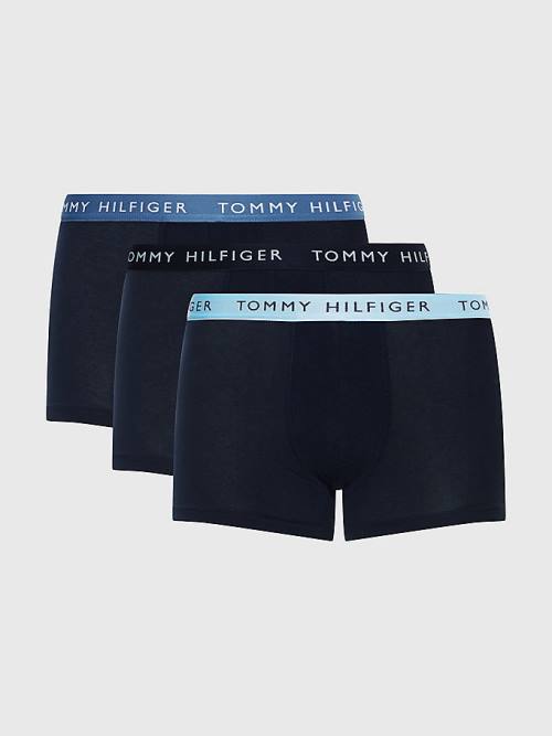 Tommy Hilfiger 3-Pack Repeat Logo Trunks İç Giyim Erkek Sarı | TH597BQL