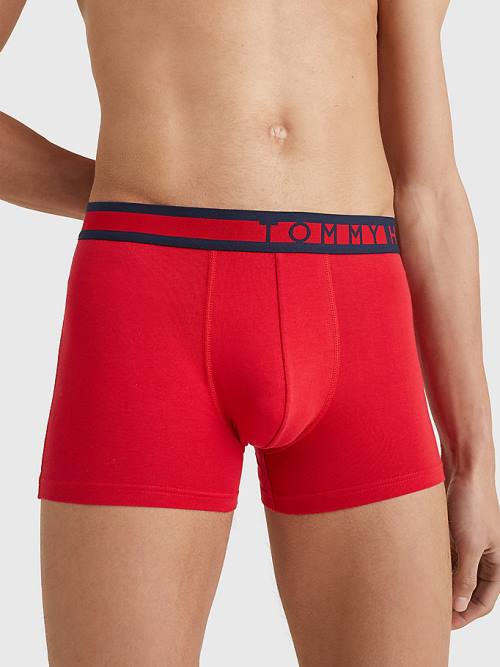 Tommy Hilfiger 3-Pack Statement Waistband Trunks İç Giyim Erkek Multi | TH437YAI