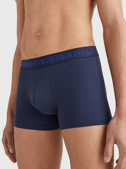 Tommy Hilfiger 3-Pack Statement Waistband Trunks İç Giyim Erkek Multi | TH437YAI