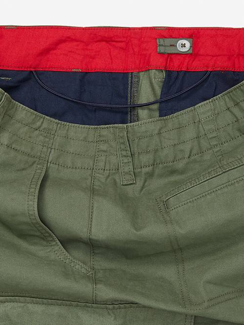 Tommy Hilfiger Adaptive Cargo Şort Erkek Yeşil | TH048HXS