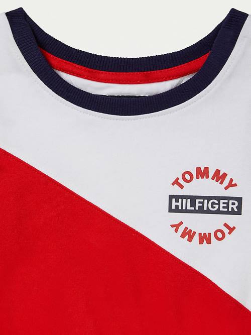 Tommy Hilfiger Adaptive Colour-Blocked Kolsuz Elbise Kiz Çocuk Multi | TH920VQF