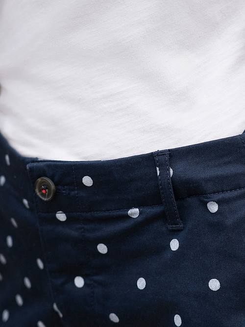 Tommy Hilfiger Adaptive Dot Print Şort Kadın Mavi | TH316VRL