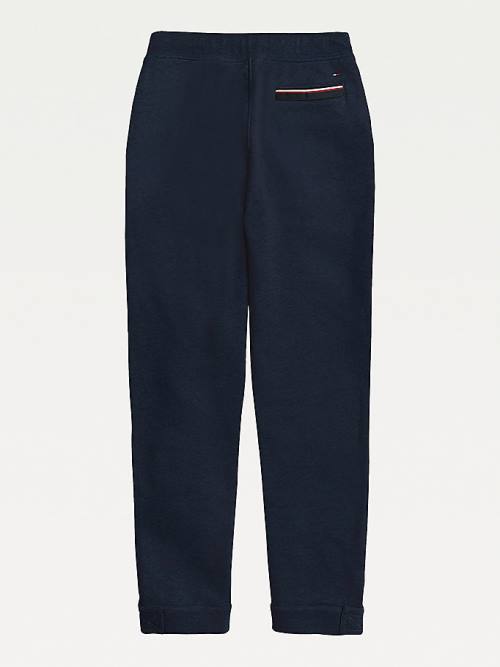 Tommy Hilfiger Adaptive Drawstring Joggers Pantolon Erkek Mavi | TH184XBI