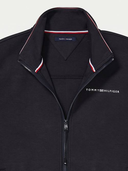 Tommy Hilfiger Adaptive Essential Tech Parça Sweatshirt Erkek Siyah | TH429SYG