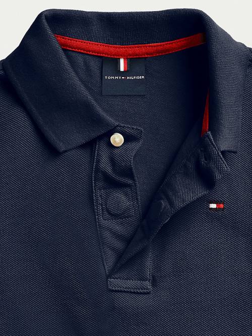 Tommy Hilfiger Adaptive Kısa Sleeve Polo Tişört Erkek Çocuk Mavi | TH392OHS