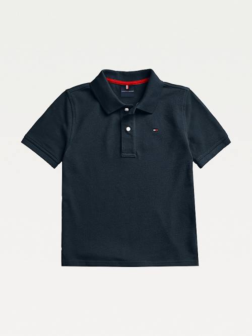 Tommy Hilfiger Adaptive Kısa Sleeve Polo Tişört Erkek Çocuk Mavi | TH392OHS