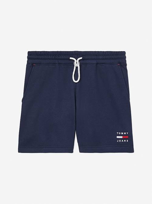 Tommy Hilfiger Adaptive Logo Şort Kadın Mavi | TH479STR