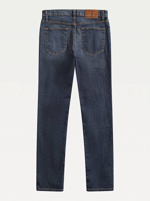 Tommy Hilfiger Adaptive Low Rise Denton Fit Jean Pantolon Erkek Mavi | TH638BGN