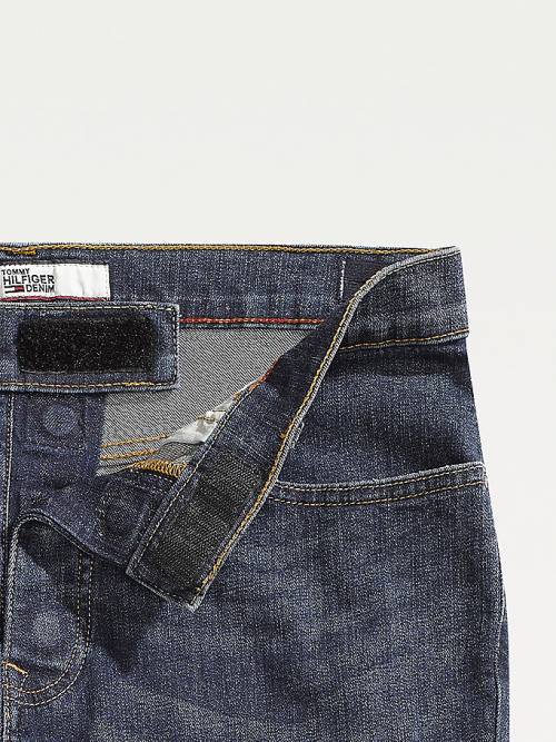 Tommy Hilfiger Adaptive Low Rise Denton Fit Jean Pantolon Erkek Mavi | TH638BGN