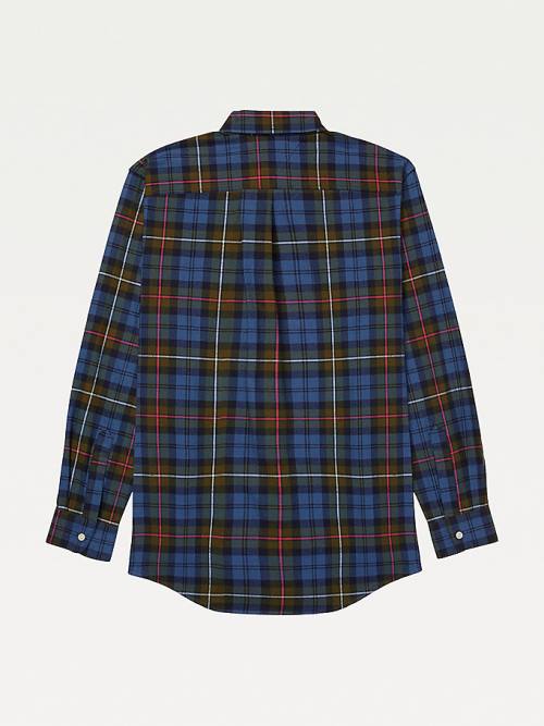 Tommy Hilfiger Adaptive Plaid Check Regular Fit Gömlek Erkek Multi | TH162DMB