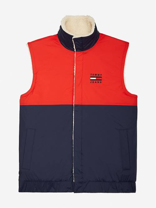 Tommy Hilfiger Adaptive Recycled Reversible Vest Kaban Erkek Beyaz | TH139ATR