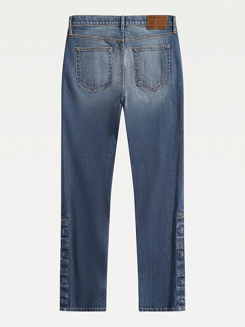 Tommy Hilfiger Adaptive Relaxed Jean Pantolon Erkek Mavi | TH425GAJ