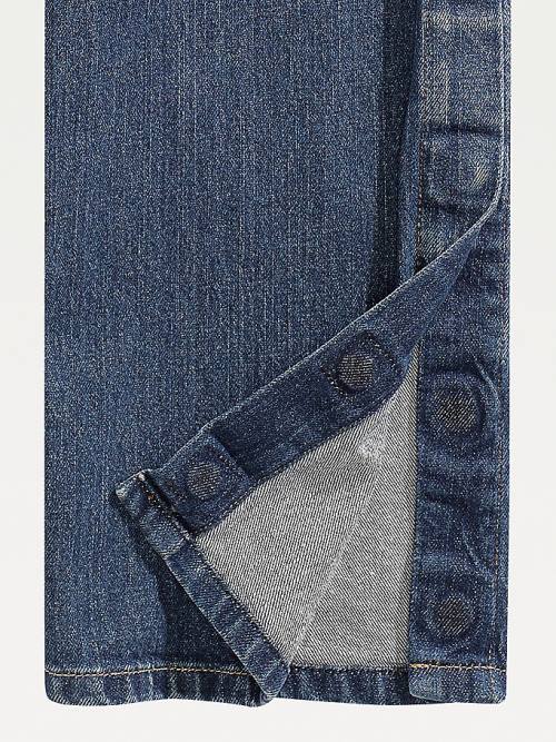 Tommy Hilfiger Adaptive Relaxed Jean Pantolon Erkek Mavi | TH425GAJ