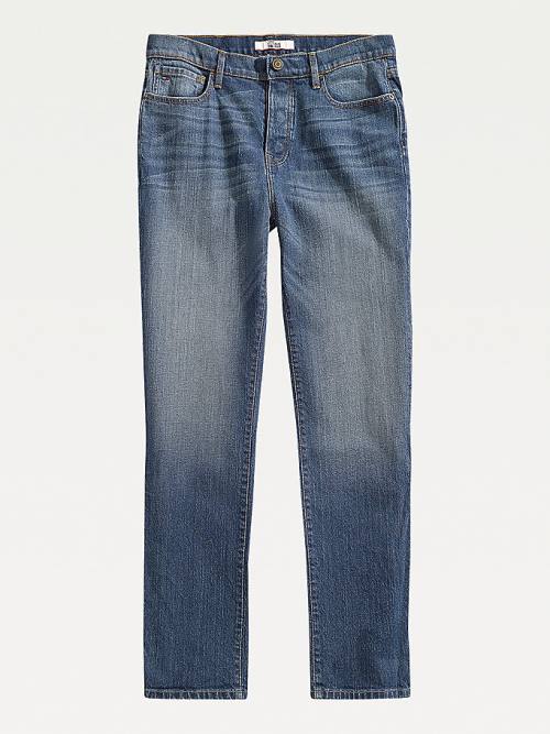 Tommy Hilfiger Adaptive Relaxed Jean Pantolon Erkek Mavi | TH425GAJ