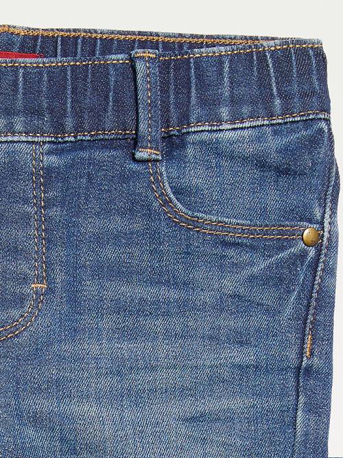 Tommy Hilfiger Adaptive Seated Fit Skinny Jean Pantolon Kiz Çocuk Mavi | TH536DIW