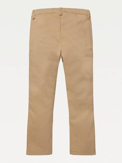 Tommy Hilfiger Adaptive Seated Fit Stretch Chinos Pantolon Erkek Çocuk Haki | TH586AWQ