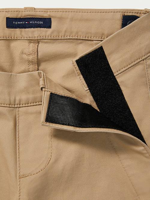 Tommy Hilfiger Adaptive Seated Fit Stretch Chinos Pantolon Erkek Çocuk Haki | TH586AWQ