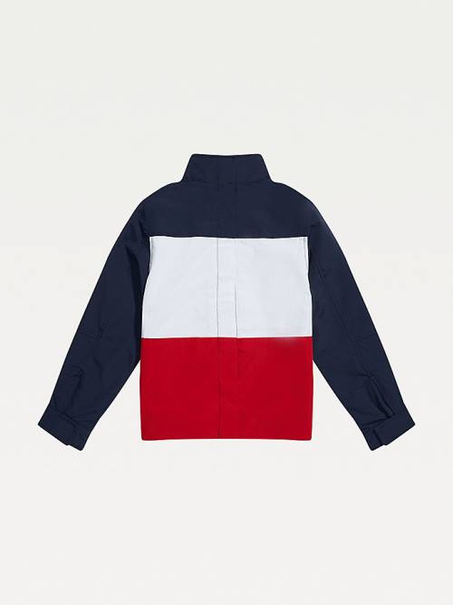 Tommy Hilfiger Adaptive Seated Wear Yachting Ceket Erkek Çocuk Mavi | TH458SCL