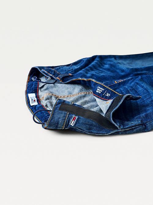 Tommy Hilfiger Adaptive Straight Jean Pantolon Erkek Mavi | TH247WUN