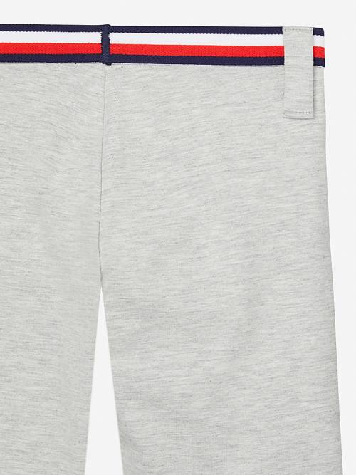 Tommy Hilfiger Adaptive Tommy Icons Essential Leggings Pantolon Kiz Çocuk Gri | TH254FKL