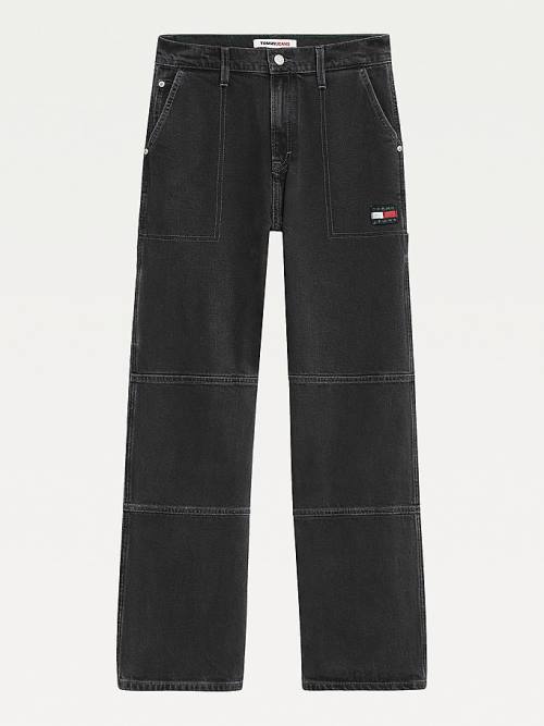 Tommy Hilfiger Betsy Mid Cut Cut Cut Rise Straight Carpenter Jean Pantolon Kadın Denim | TH051BTZ