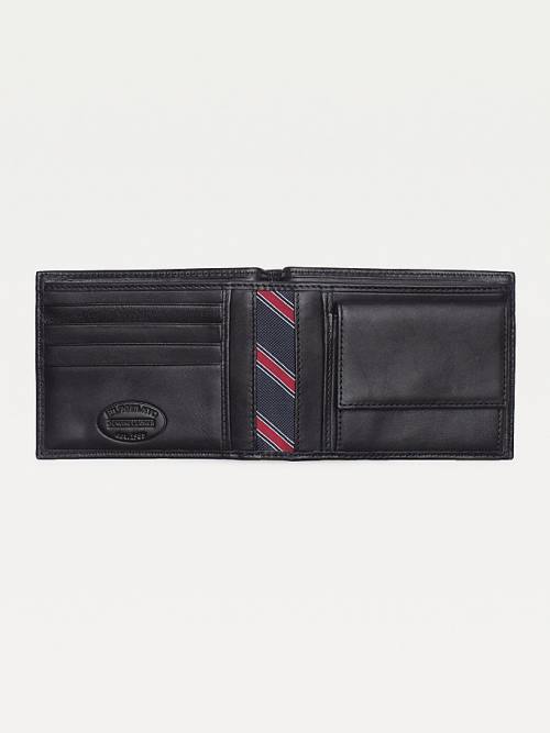 Tommy Hilfiger Bifold Deri Cüzdan Erkek Siyah | TH047OHA