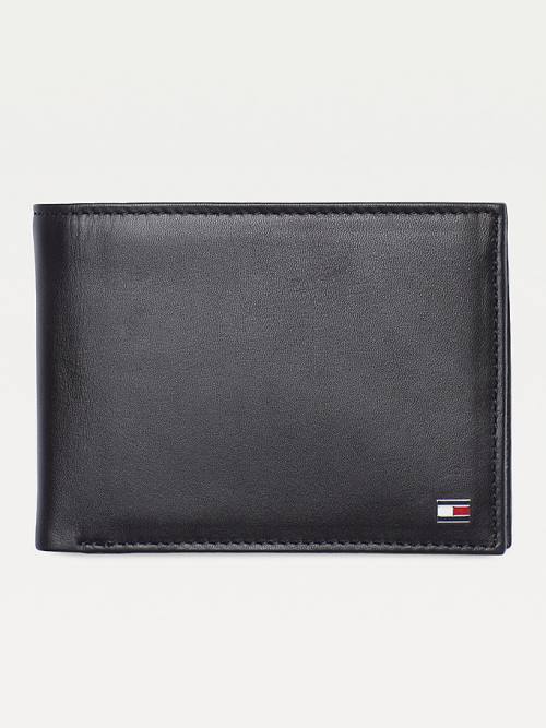 Tommy Hilfiger Bifold Deri Cüzdan Erkek Siyah | TH047OHA