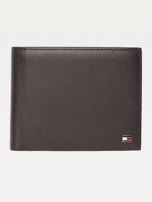 Tommy Hilfiger Bifold Deri Cüzdan Erkek Kahverengi | TH263ETZ